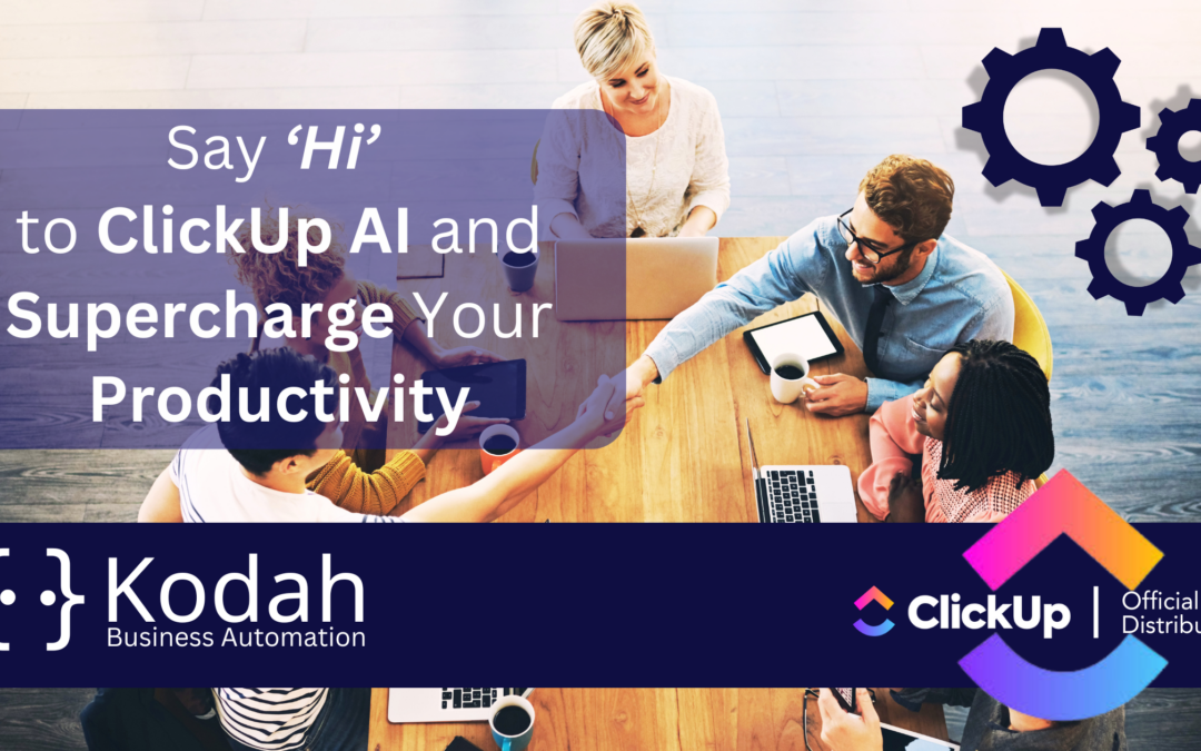 Say Hi to ClickUp AI and Supercharge Your Productivity