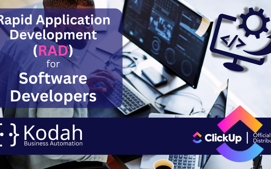 Rapid Application Development (RAD) for Software Developers