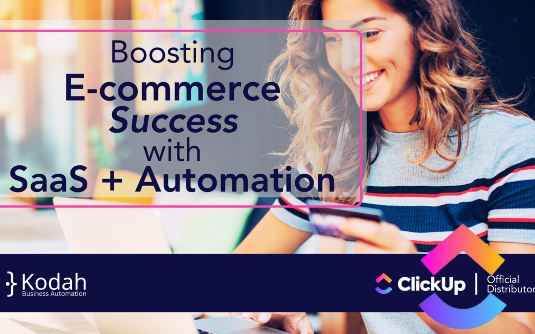 Boosting E-commerce Success with SaaS and Automation