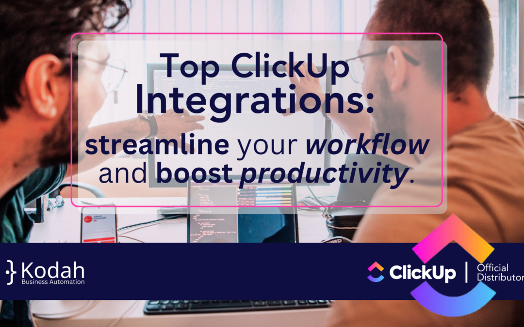 Top ClickUp Integrations: Switch from Monday.com