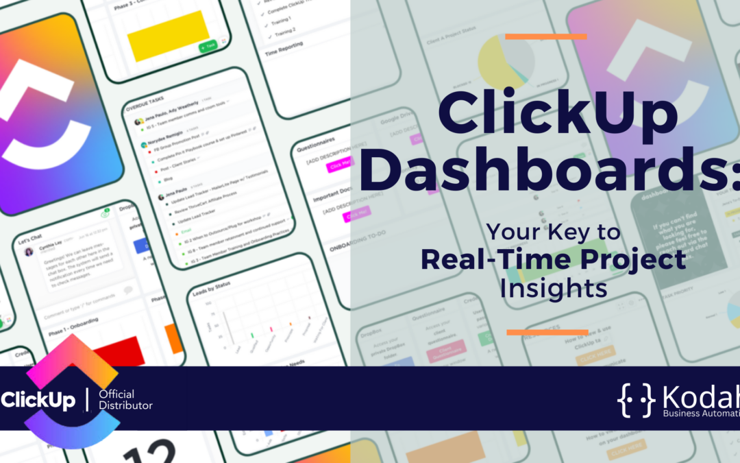 Using ClickUp Dashboards: Your Key to Real-Time Project Insights