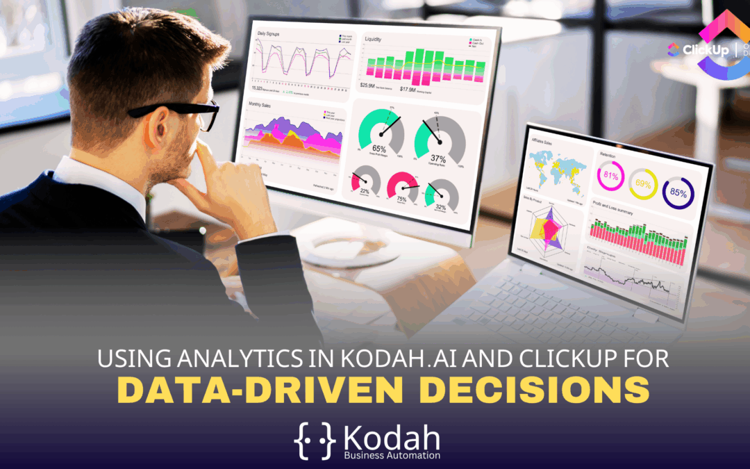Using Analytics in Kodah and ClickUp for Data-Driven Decisions