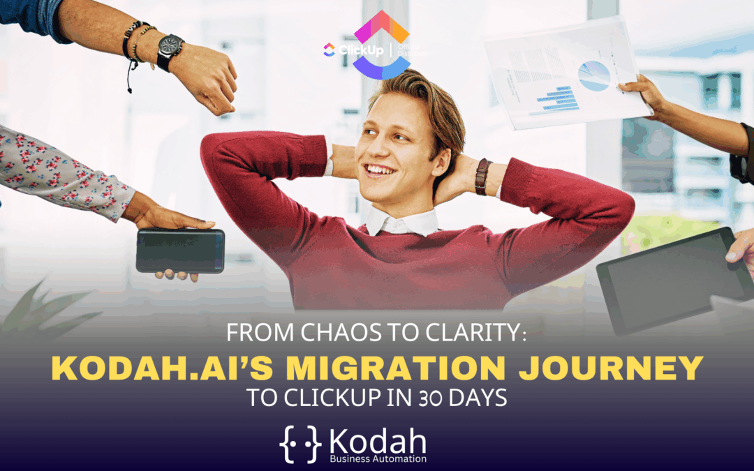 From Chaos to Clarity: Kodah’s Migration Journey to ClickUp in 30 Days