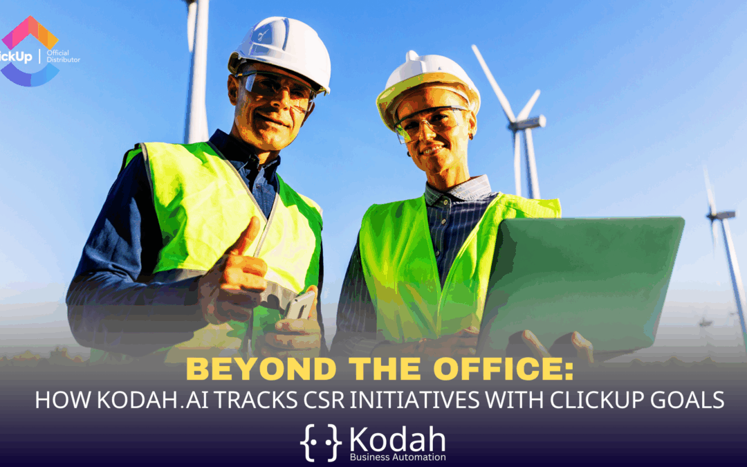 How Kodah Tracks CSR Initiatives with ClickUp Goals