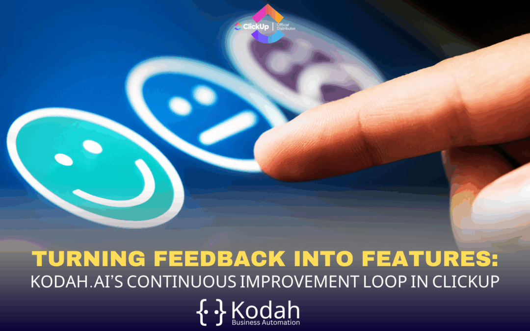 Kodah’s Continuous Improvement Loop in ClickUp