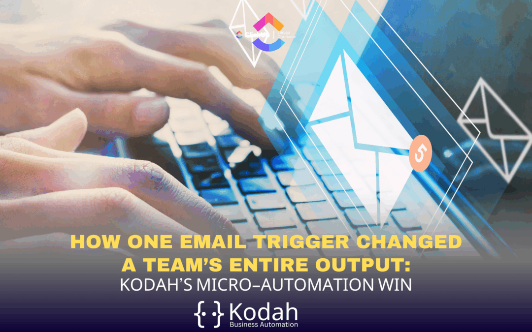 How One Email Trigger Changed a Team’s Entire Output: Kodah’s Micro-Automation Win