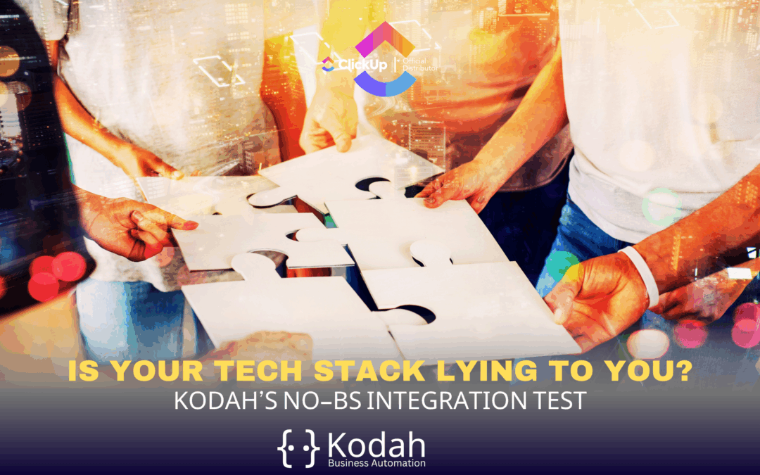 Is Your Tech Stack Lying to You? Kodah’s No-BS Integration Test