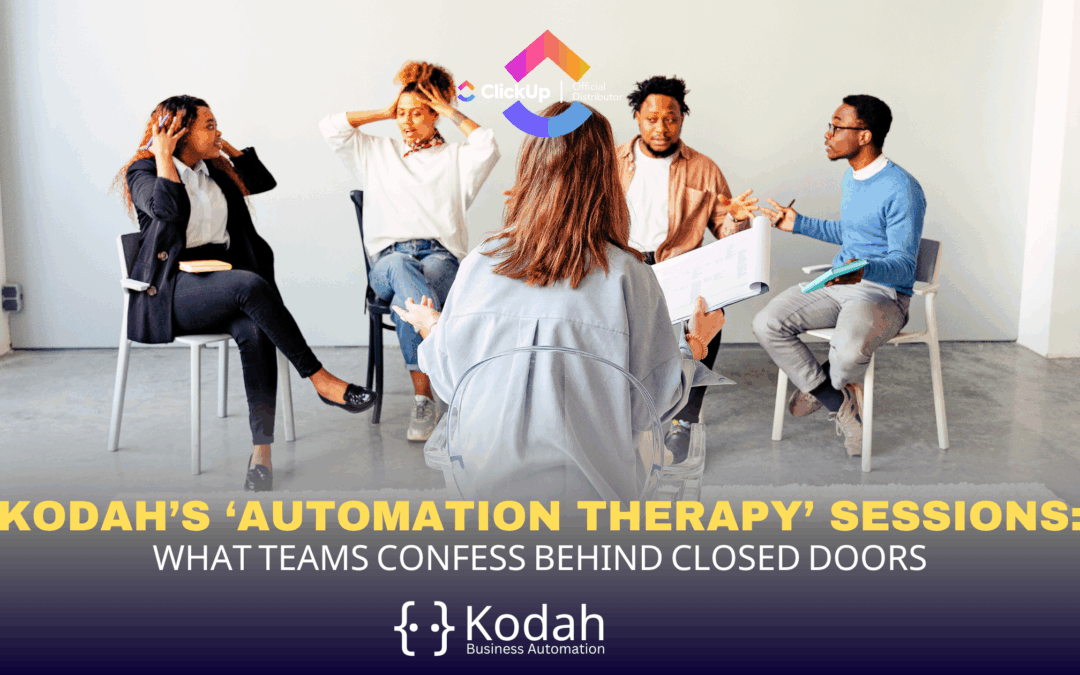 Kodah’s ‘Automation Therapy’ Sessions: What Teams Confess Behind Closed Doors