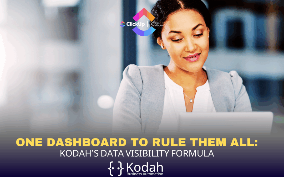 One Dashboard to Rule Them All: Kodah’s Data Visibility Formula