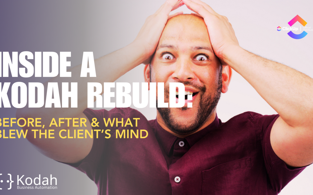 Inside a Kodah Rebuild: Before, After & What Blew the Client’s Mind