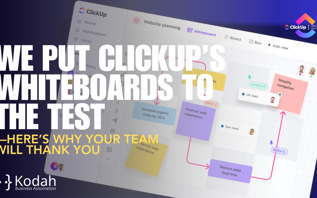 We Put ClickUp’s Whiteboards to the Test—Here’s Why Your Team Will Thank You