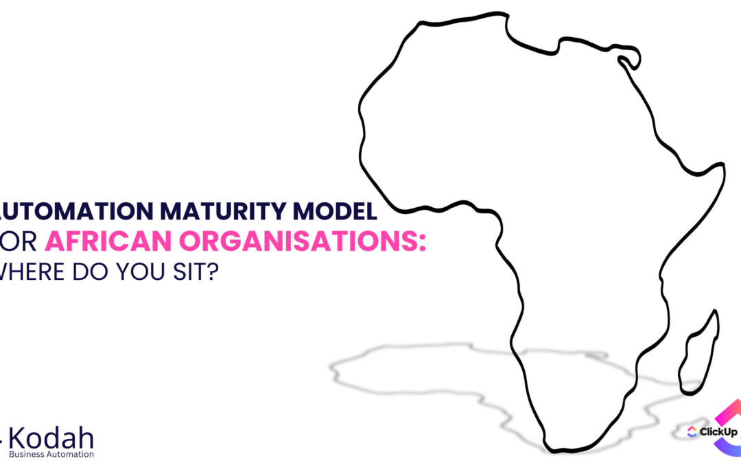 Automation Maturity Model for African Organisations: Where Do You Sit?​