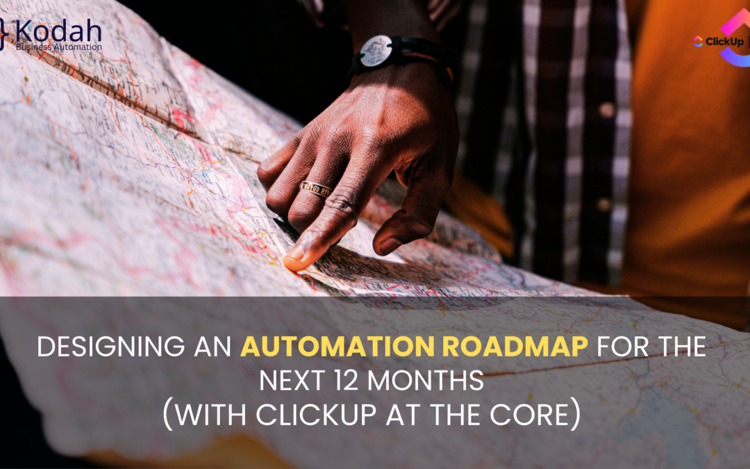 Designing an Automation Roadmap for the Next 12 Months (With ClickUp at the Core)
