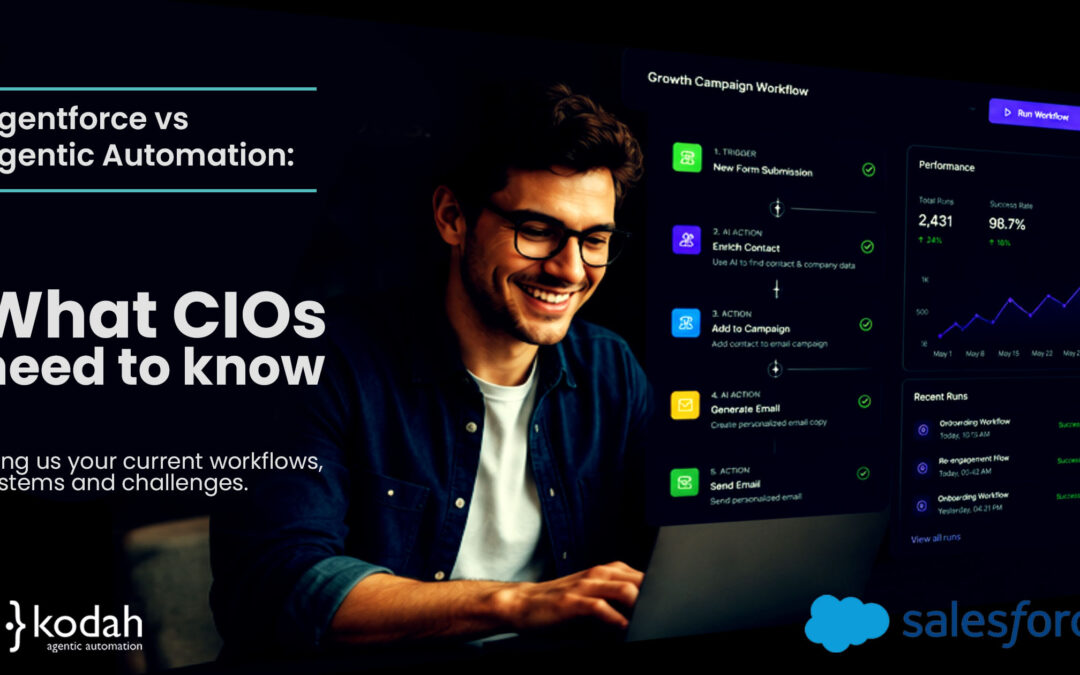 Agentforce vs Agentic Automation: What CIOs Need to Know Before Scaling AI