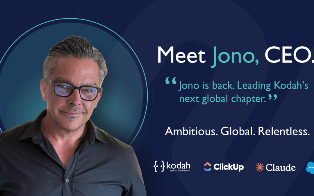 Jono Returns to Kodah to Lead Its Next Global Chapter