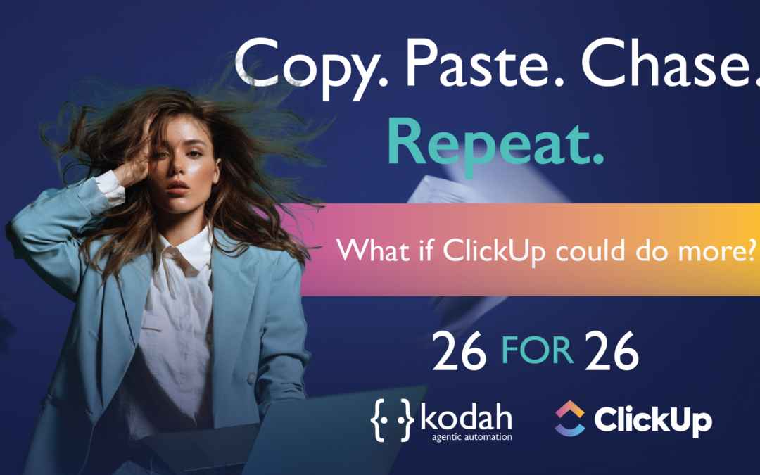 26 FOR 26 Gives ClickUp Clients 26 Free Hours of Expert Support